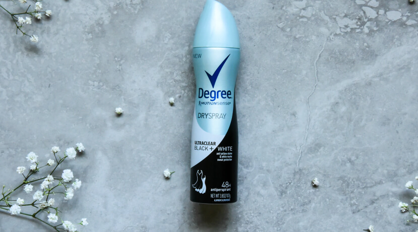 اسپری ضد تعریق Degree UltraClear Black+White